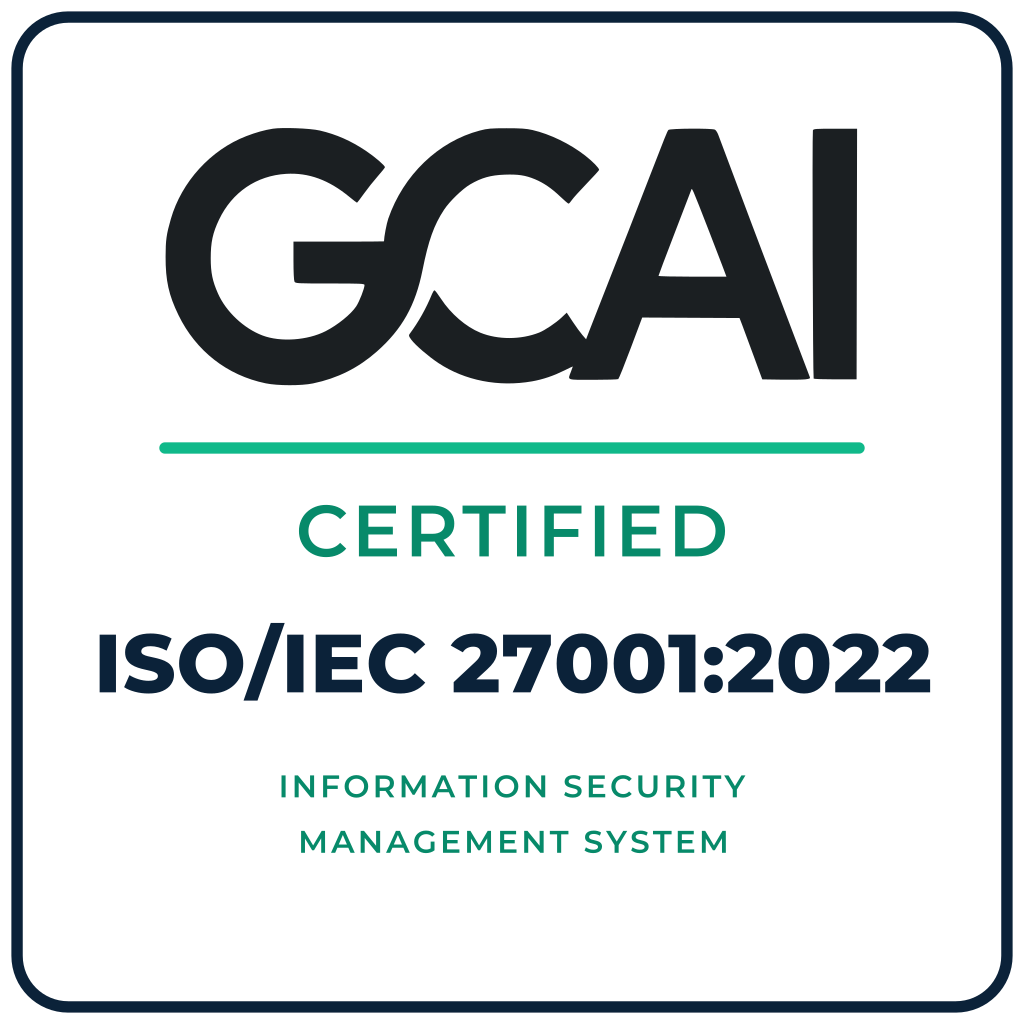 ISO 27001:2022 Certified